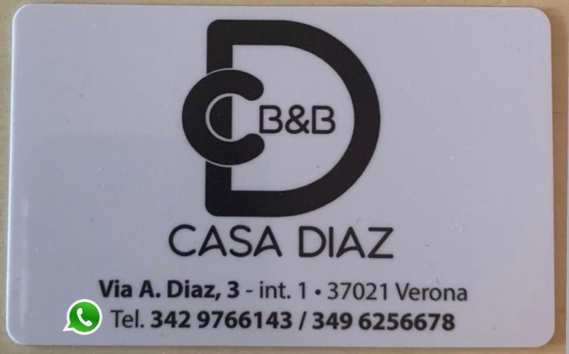 B&B Casa Diaz Verona Esterno foto